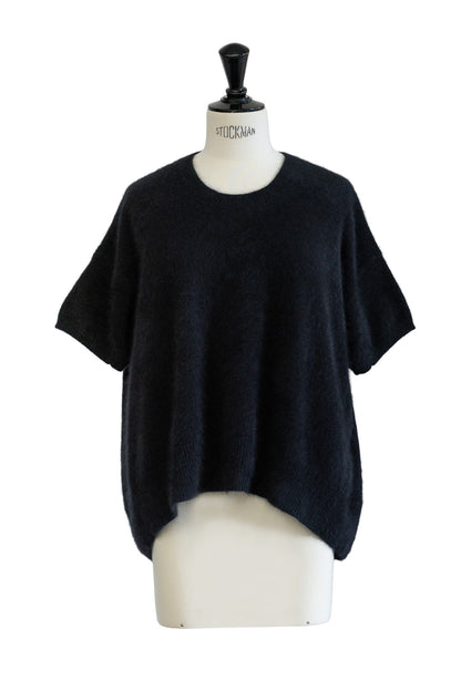 Pull à demi-manches en renard et raton laveur /CT25104