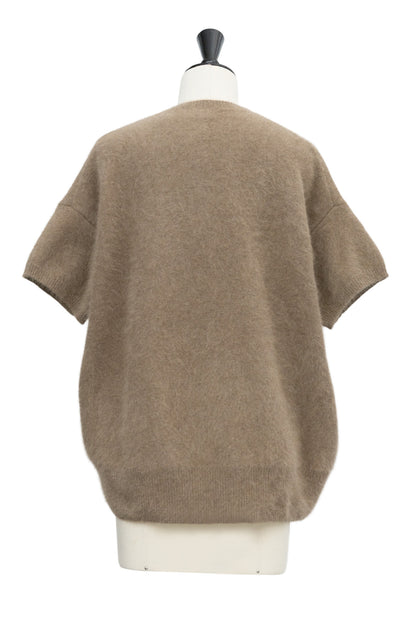 Pull à demi-manches en renard et raton laveur /CT25104