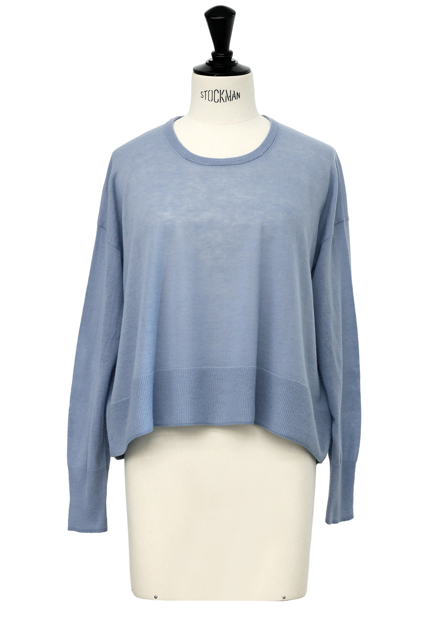 Pull ras du cou oversize en cachemire léger /CT25105