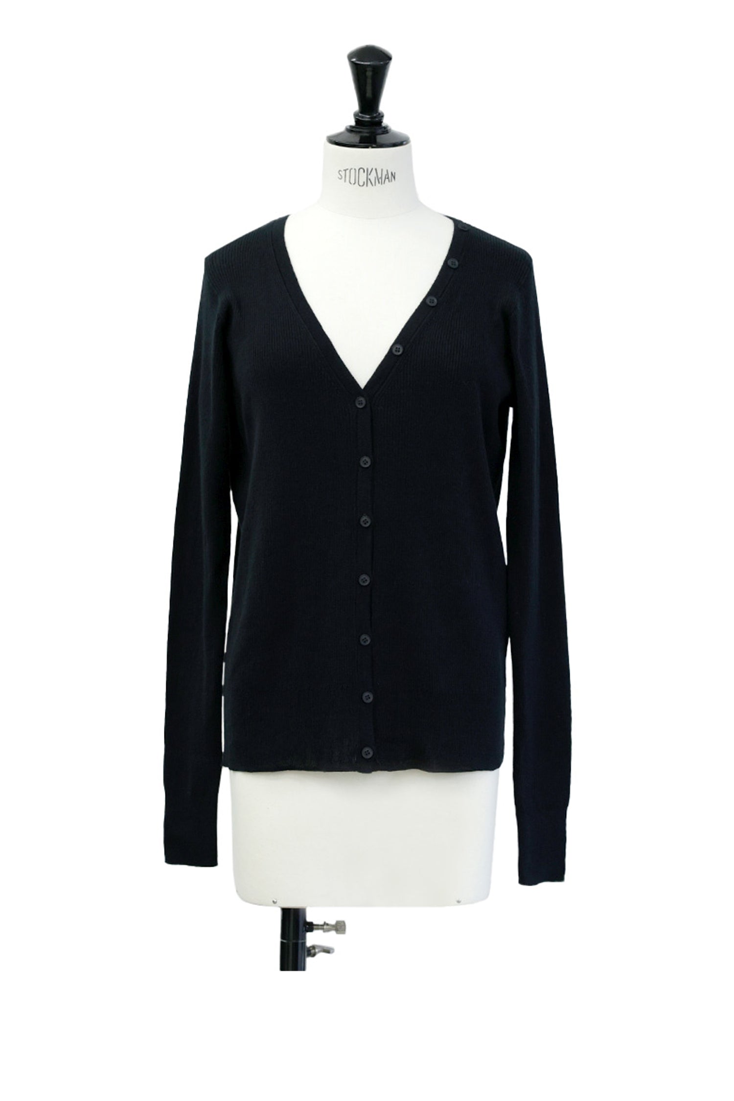 25SS Cardigan original en coton et soie côtelé /CT25113