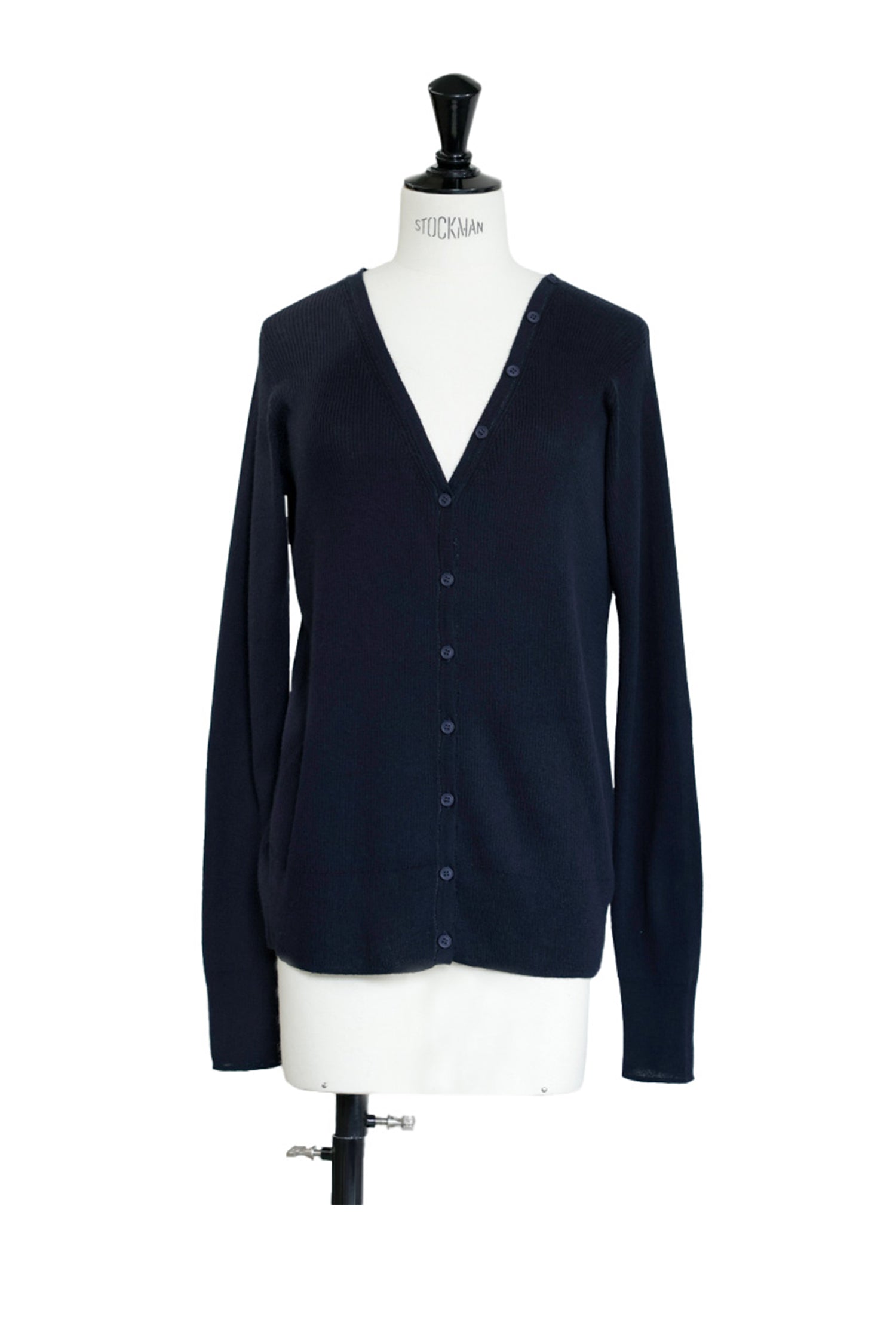 25SS Cardigan original en coton et soie côtelé /CT25113