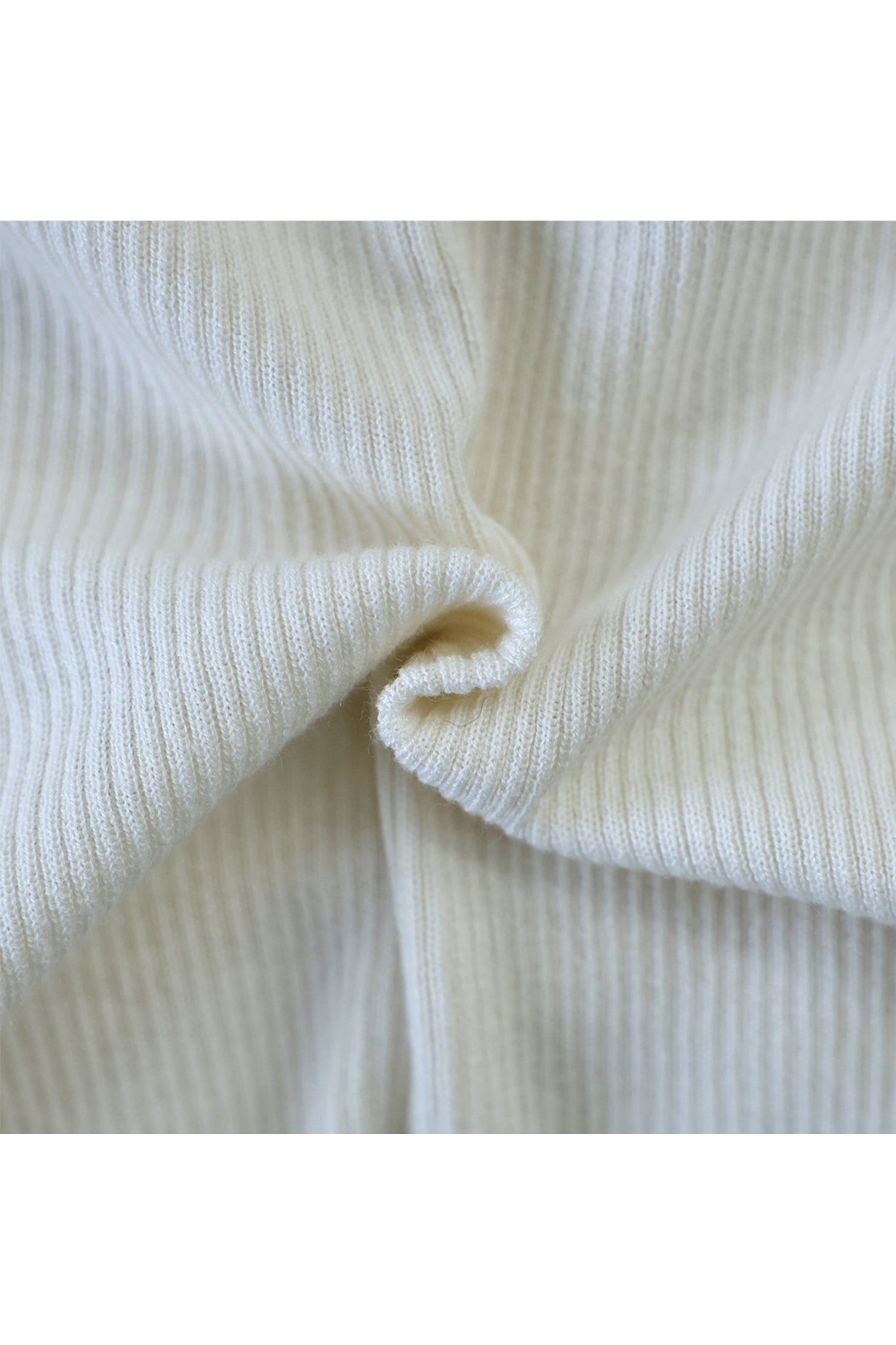 25SS Cardigan original en coton et soie côtelé /CT25113