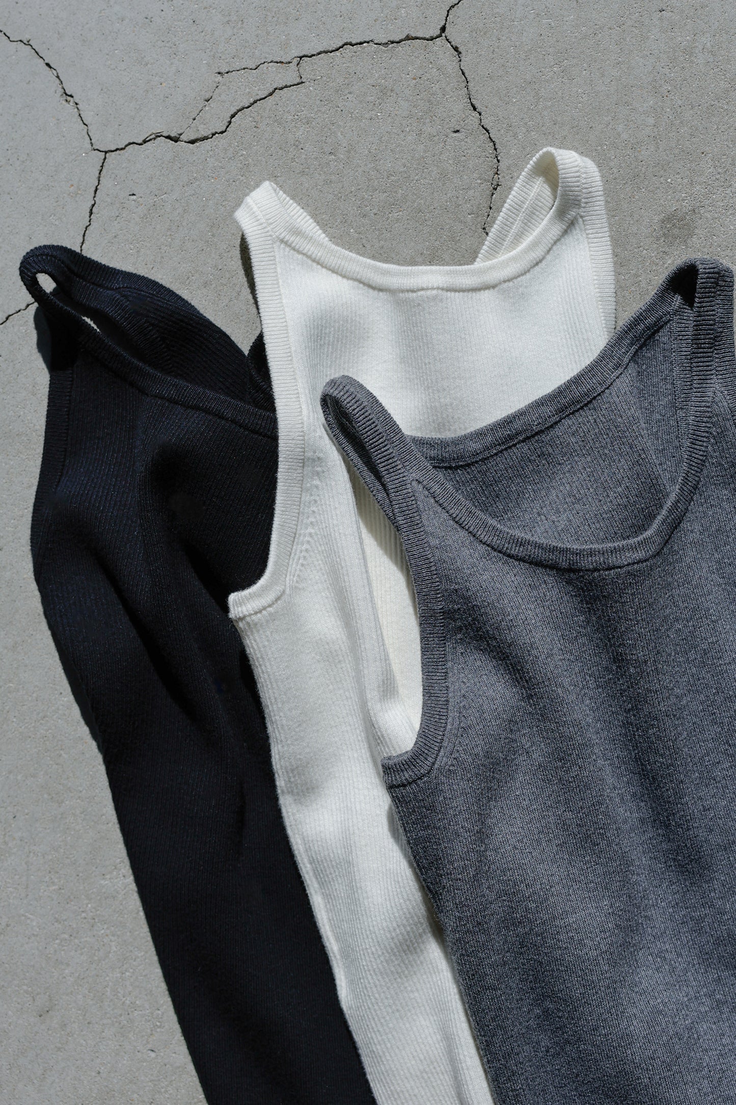 25SS Cotton cashmere tank /CT25117