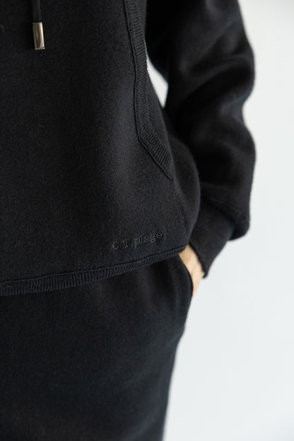 Re Stock Cotton cashmere hoodie /CT25119