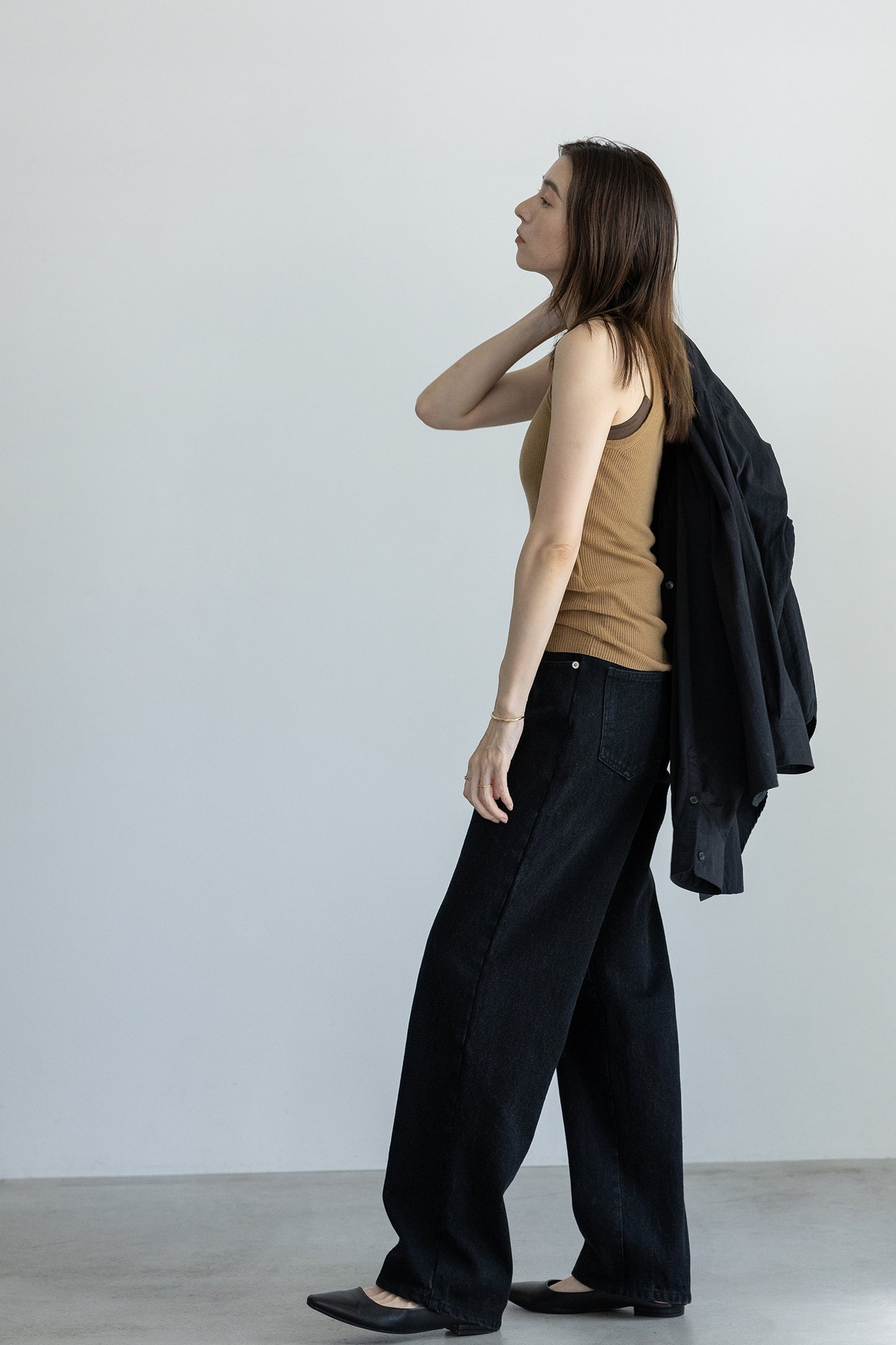 25AW Original light wool rib tank /CT25301