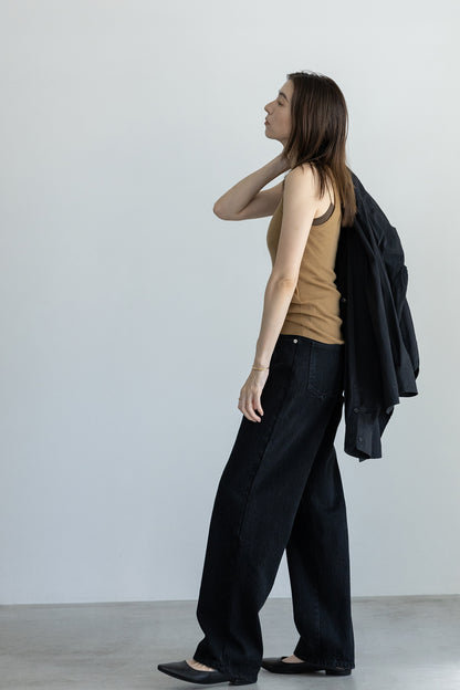 25AW Original light wool rib tank /CT25301