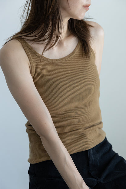 25AW Original light wool rib tank /CT25301