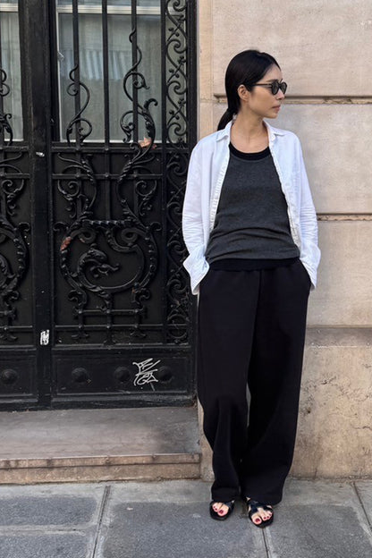 25AW Original light wool rib tank /CT25301