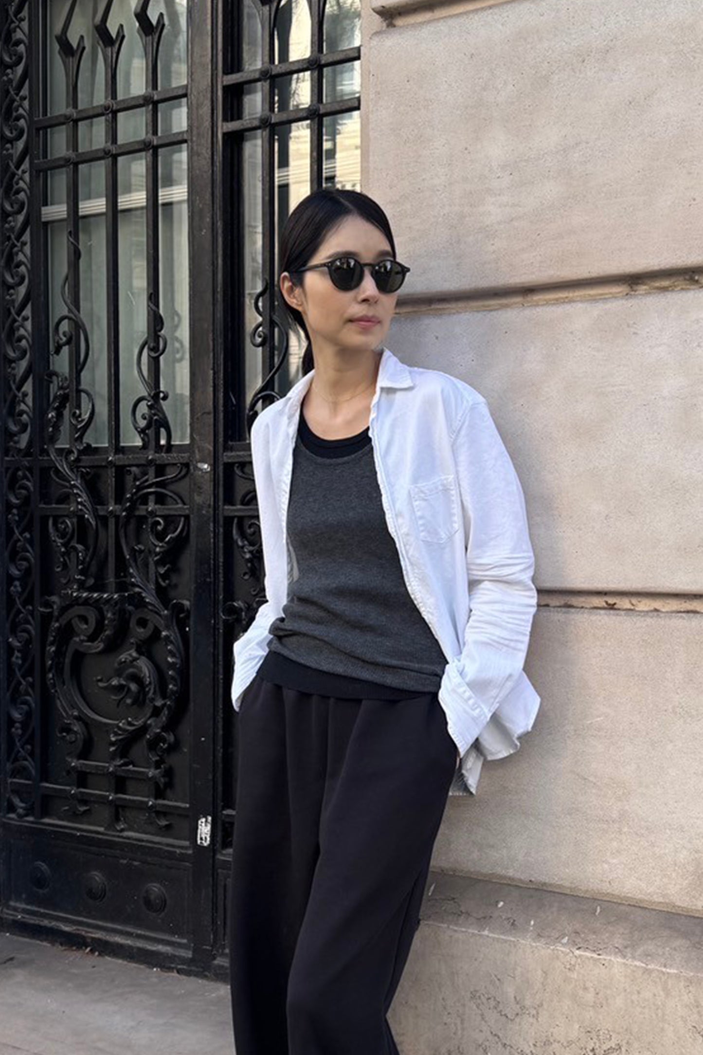 25AW Original light wool rib tank /CT25301