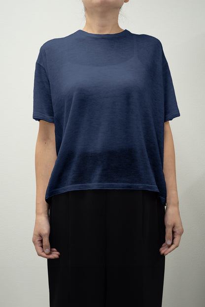 25AW Light cashmere half sleeve pullover /CT25302