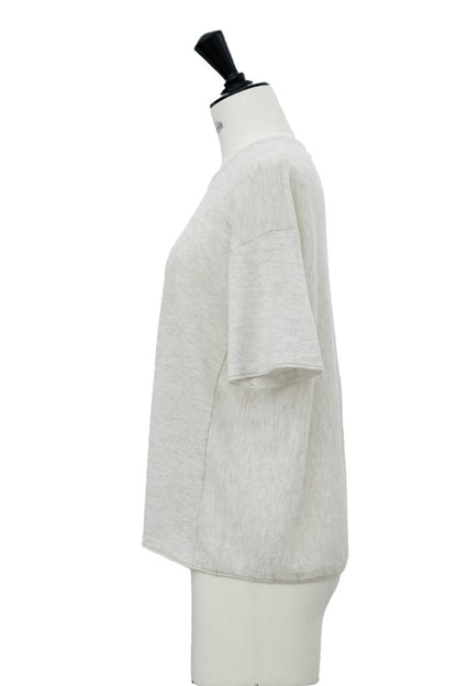25AW Light cashmere half sleeve pullover /CT25302