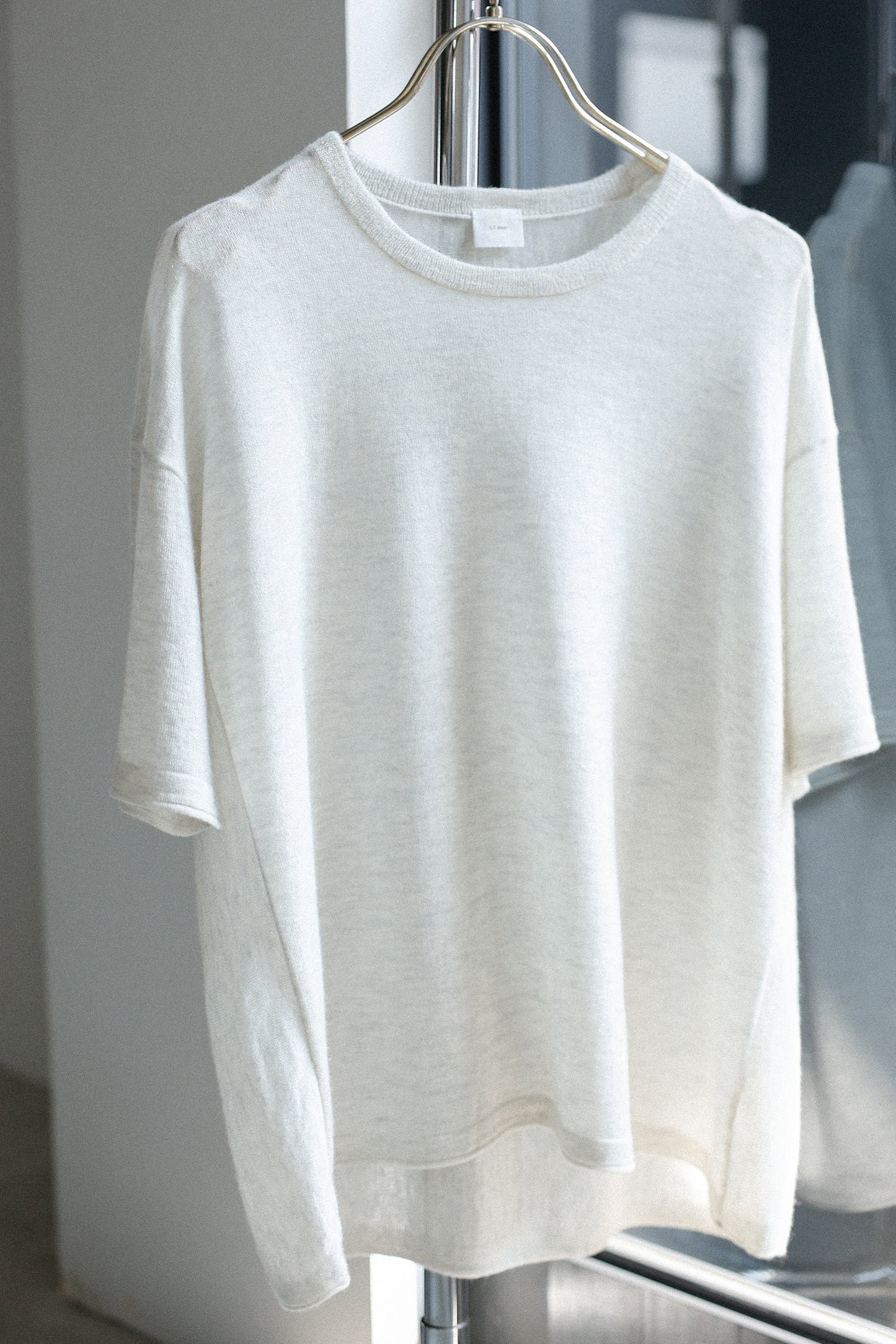 25AW Light cashmere half sleeve pullover /CT25302