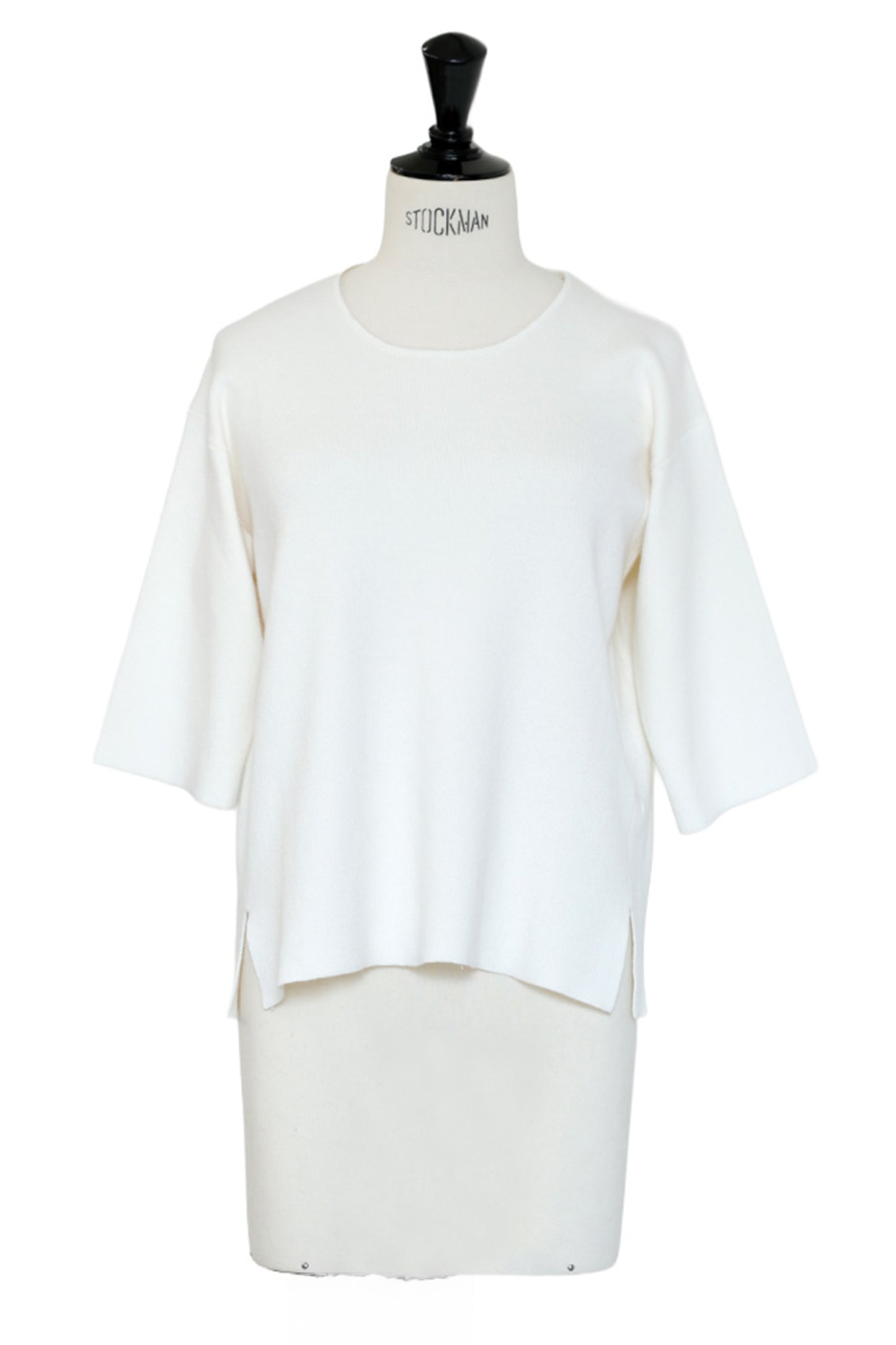 25AW Cotton cashmere half sleeve pullover /CT25303