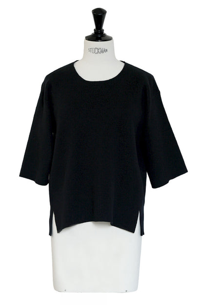 25AW Cotton cashmere half sleeve pullover /CT25303