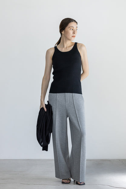 25AW Silk cashmere rib tank /CT25306