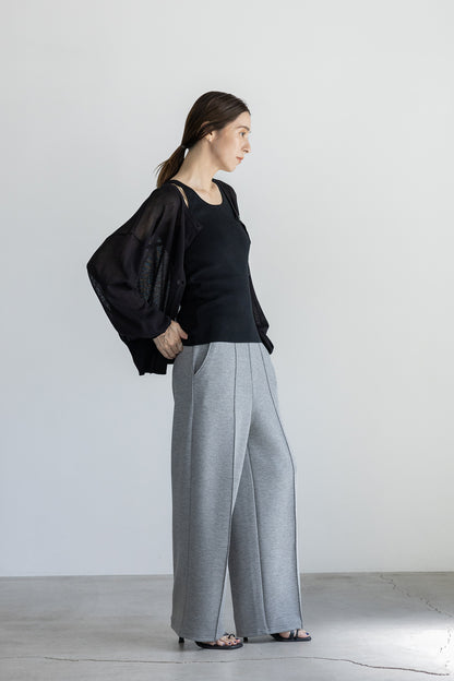 25AW Silk cashmere rib tank /CT25306