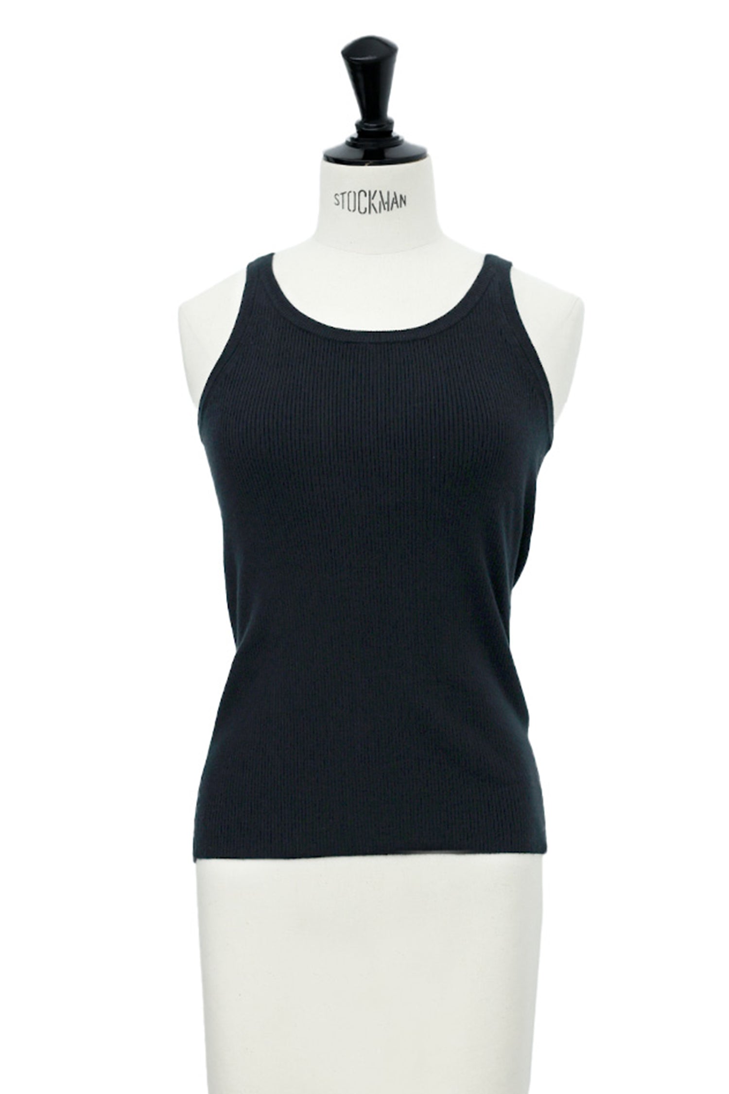 25AW Silk cashmere rib tank /CT25306 – C.T.plage