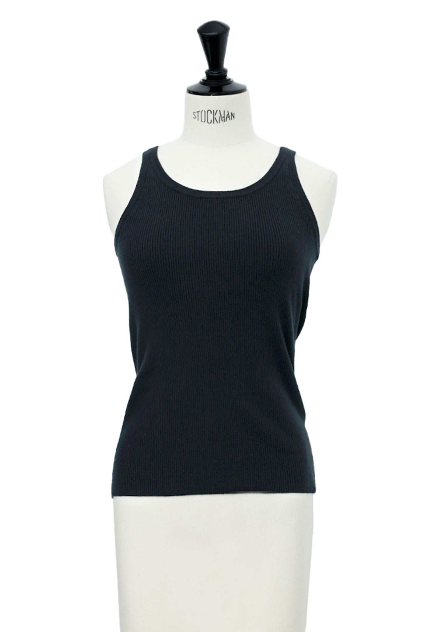 25AW Silk cashmere rib tank /CT25306