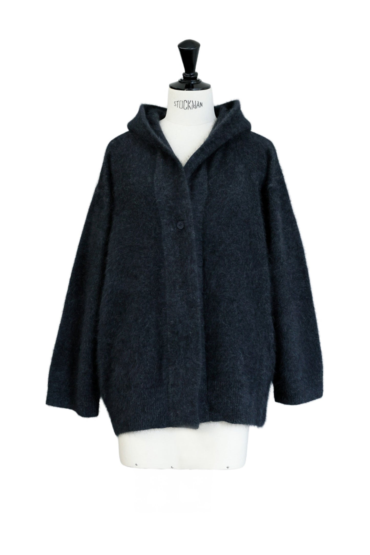 25AW Raccoon fox hooded cardigan /CT25328