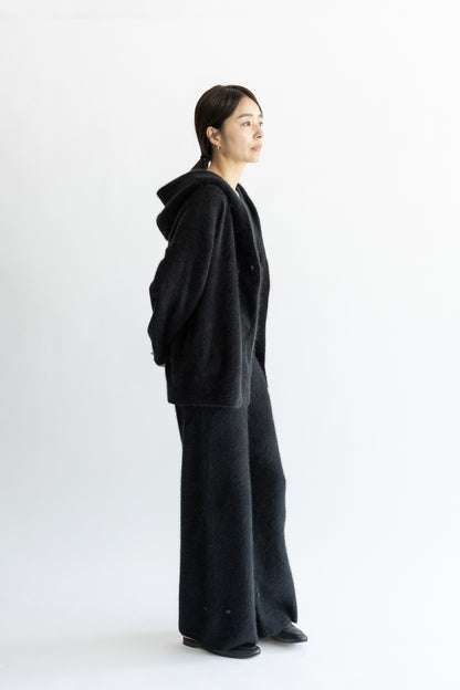 25AW Raccoon fox hooded cardigan /CT25328