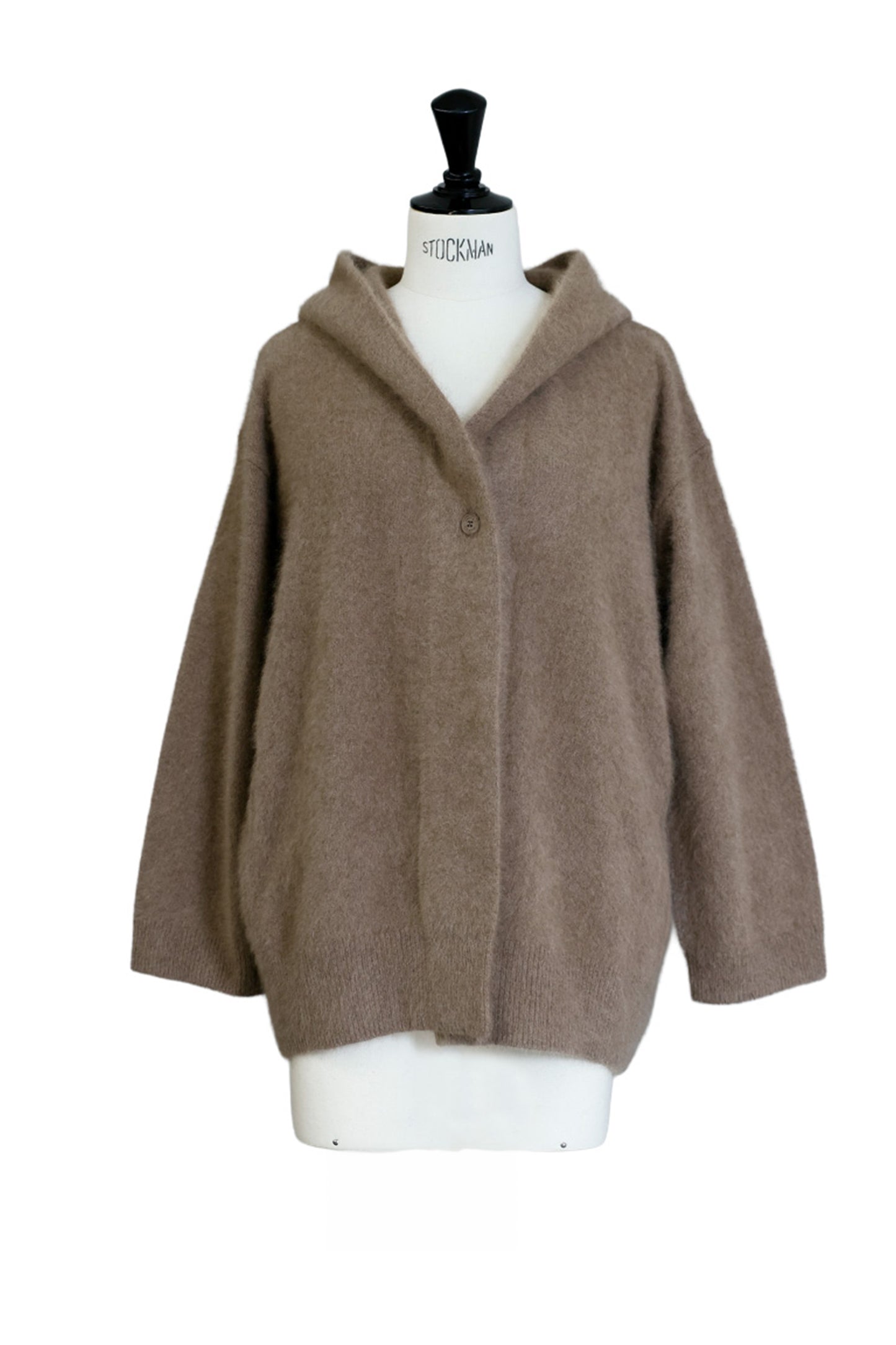 25AW Raccoon fox hooded cardigan /CT25328