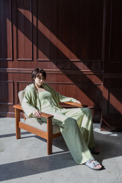 25AW Raccoon fox hooded cardigan /CT25328