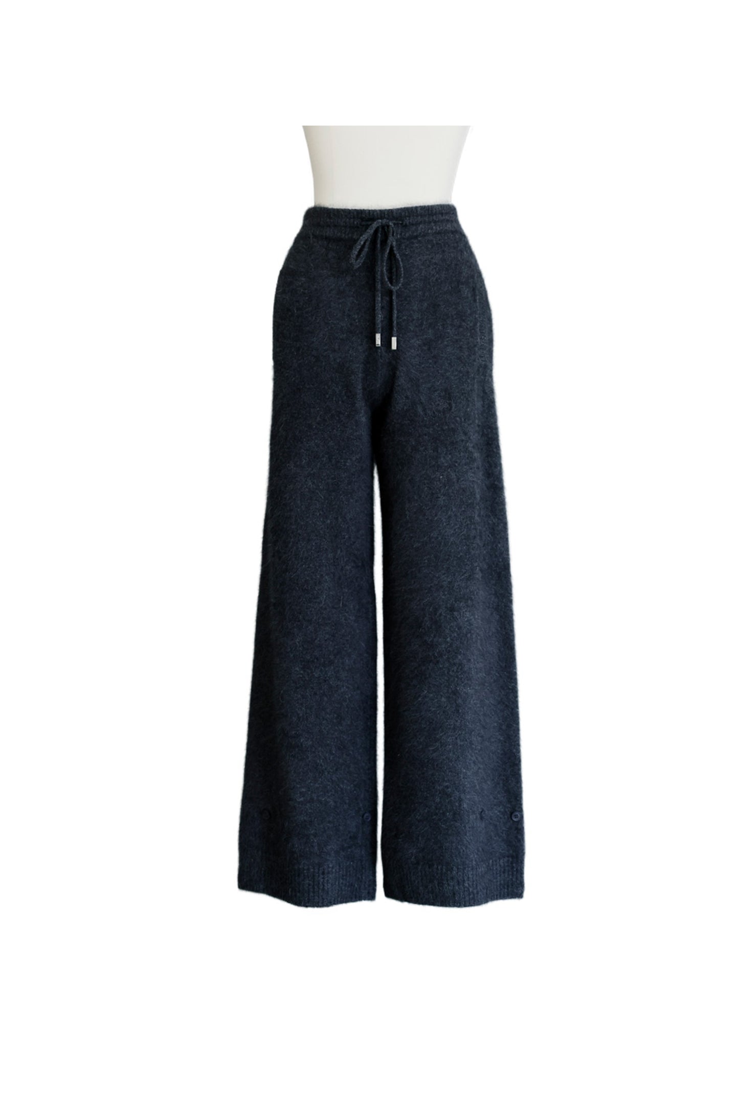 25AW Pantalon large en renard et raton laveur /CT25329