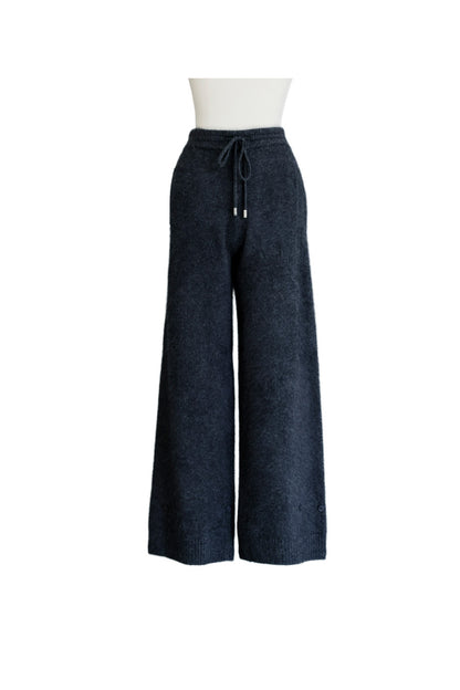 25AW Pantalon large en renard et raton laveur /CT25329