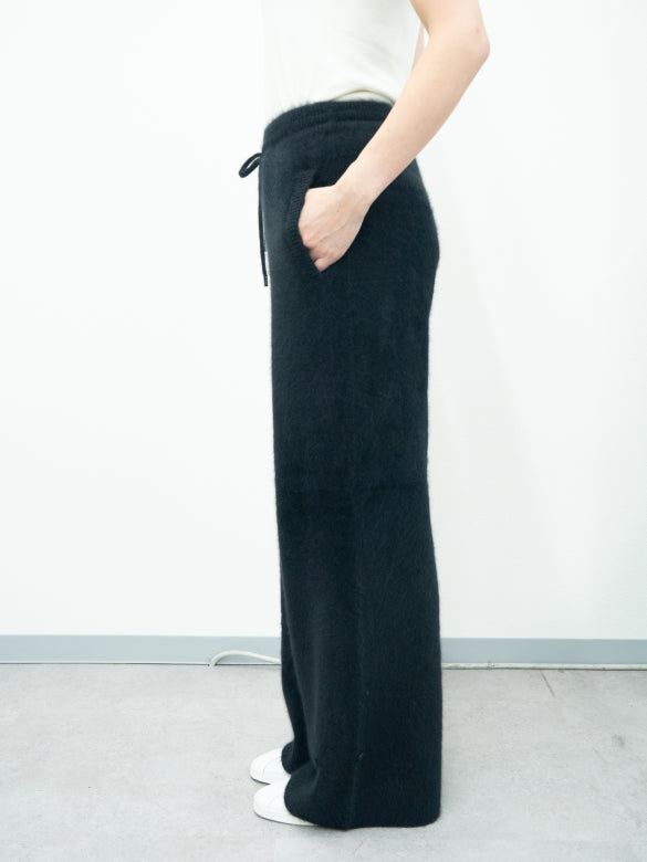 25AW Pantalon large en renard et raton laveur /CT25329