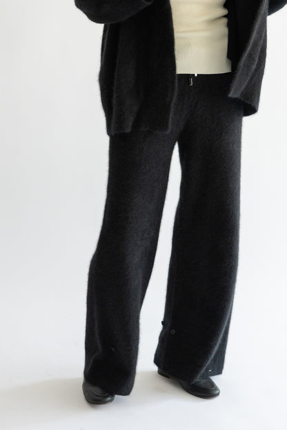 25AW Pantalon large en renard et raton laveur /CT25329