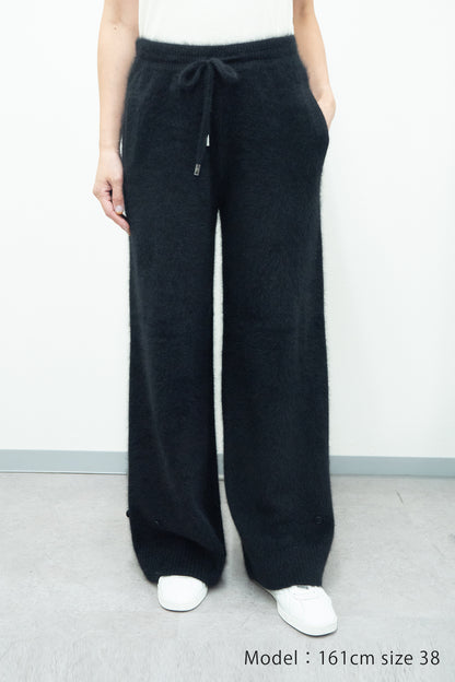 25AW Pantalon large en renard et raton laveur /CT25329