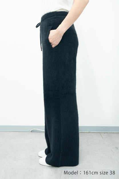 25AW Pantalon large en renard et raton laveur /CT25329