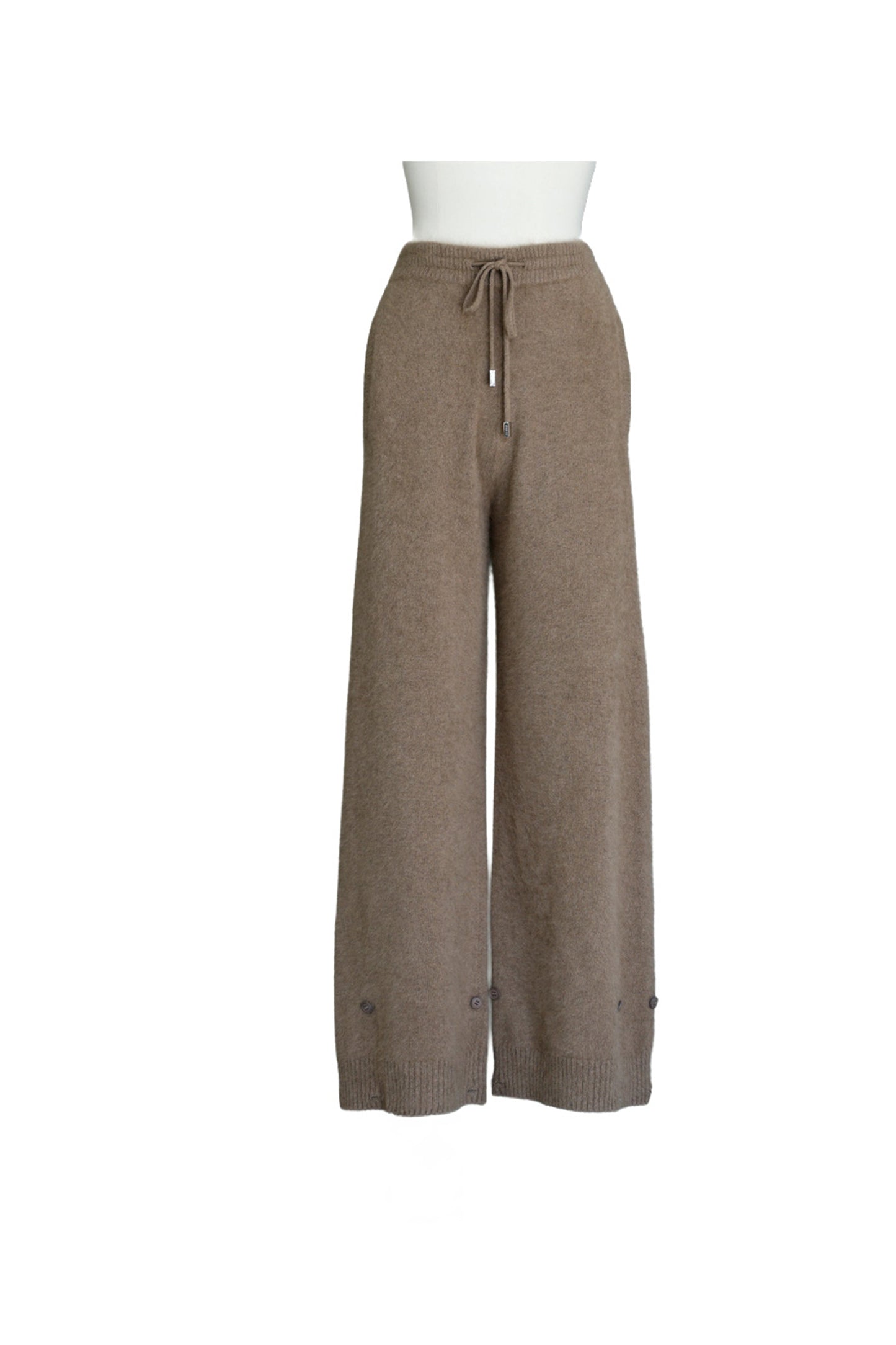 25AW Pantalon large en renard et raton laveur /CT25329