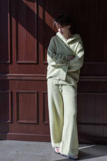 25AW Pantalon large en renard et raton laveur /CT25329