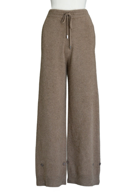 25AW Pantalon large en renard et raton laveur /CT25329