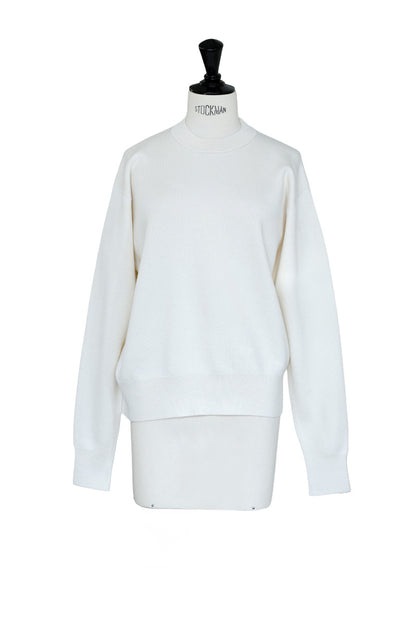 25AW Silk cashmere double face pullover /CT25392