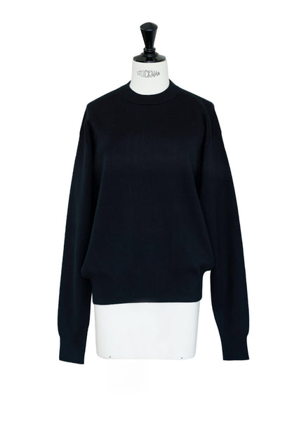 25AW Silk cashmere double face pullover /CT25392