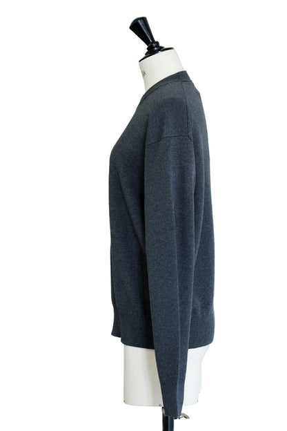 25AW Silk cashmere double face pullover /CT25392