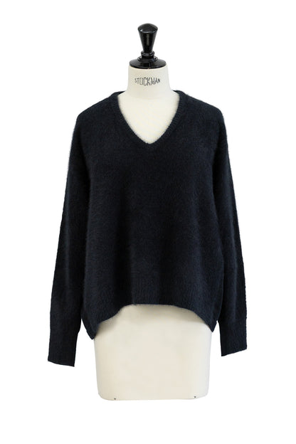 Pre-order/ 26capsule Fox cashmere combination pullover /CT26102