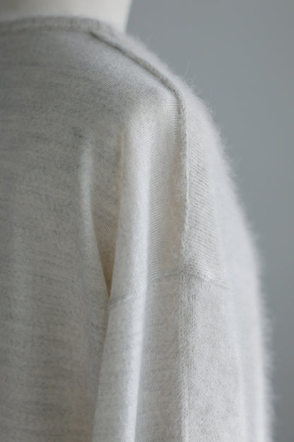 Pre-order/ 26capsule Fox cashmere combination pullover /CT26102