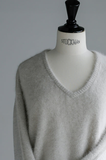 Pre-order/ 26capsule Fox cashmere combination pullover /CT26102