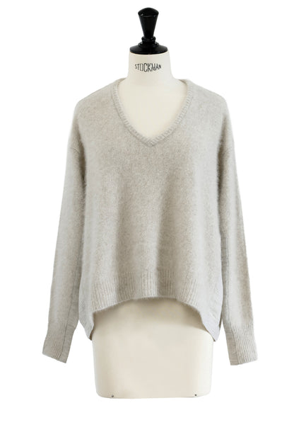 Pre-order/ 26capsule Fox cashmere combination pullover /CT26102