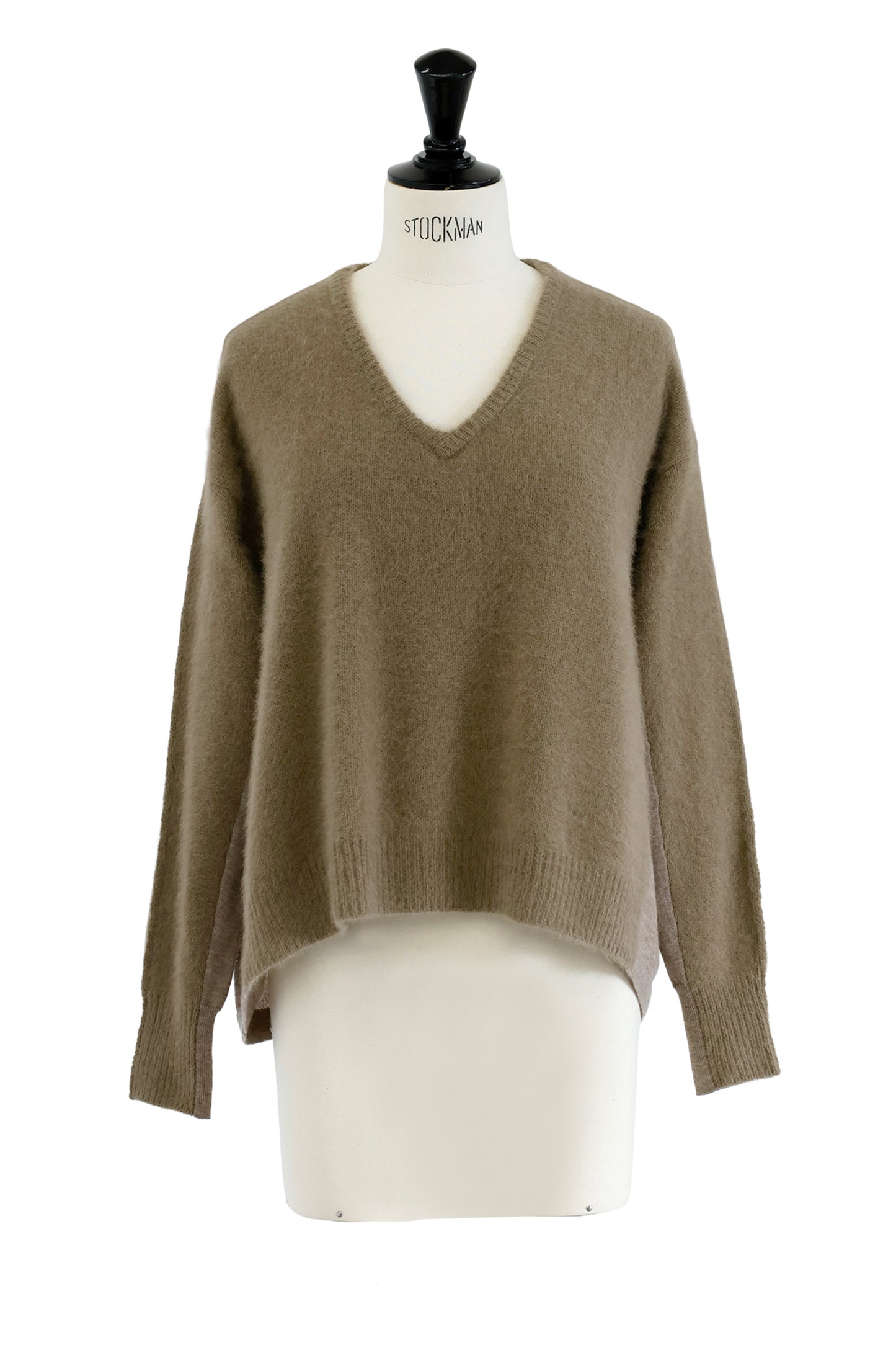 Pre-order/ 26capsule Fox cashmere combination pullover /CT26102