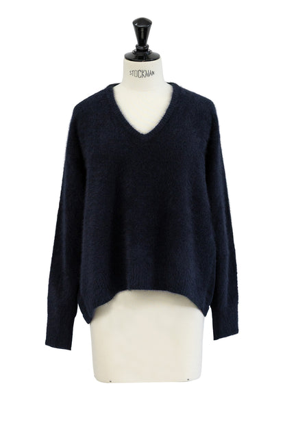 Pre-order/ 26capsule Fox cashmere combination pullover /CT26102