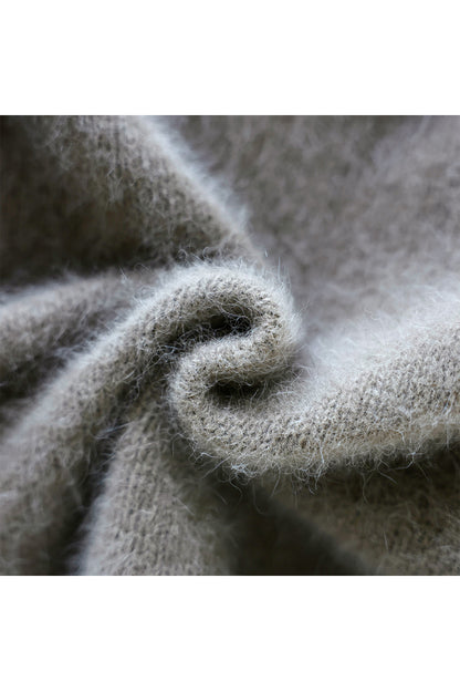 Pre-order/ 26capsule Fox cashmere combination pullover /CT26102