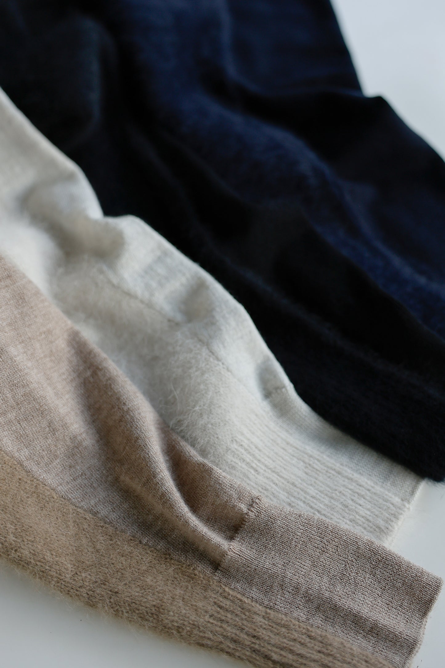 Pre-order/ 26capsule Fox cashmere combination pullover /CT26102