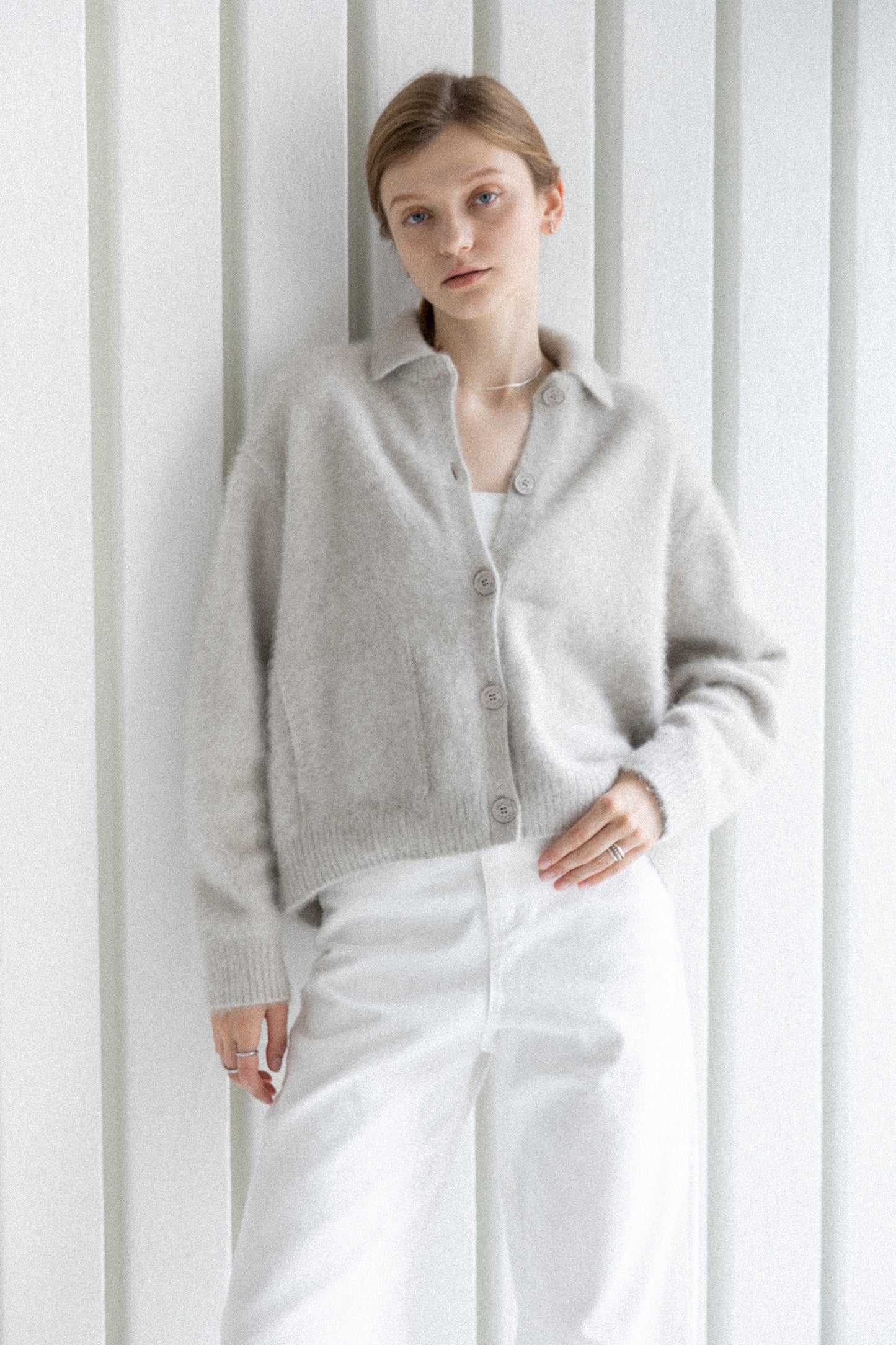 Pre-order/ 26capsule Fox cashmere jacket /CT26103