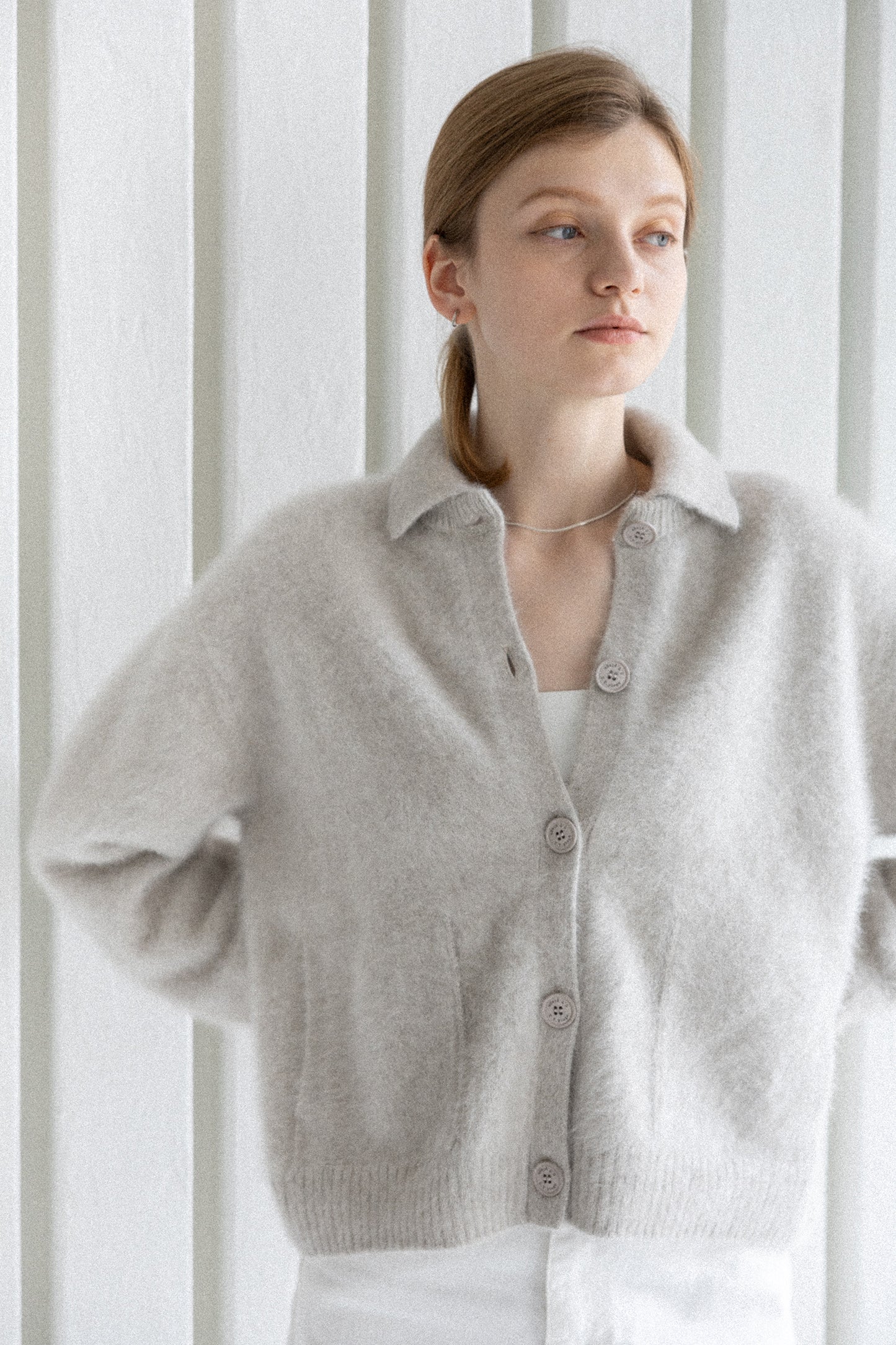 Pre-order/ 26capsule Fox cashmere jacket /CT26103