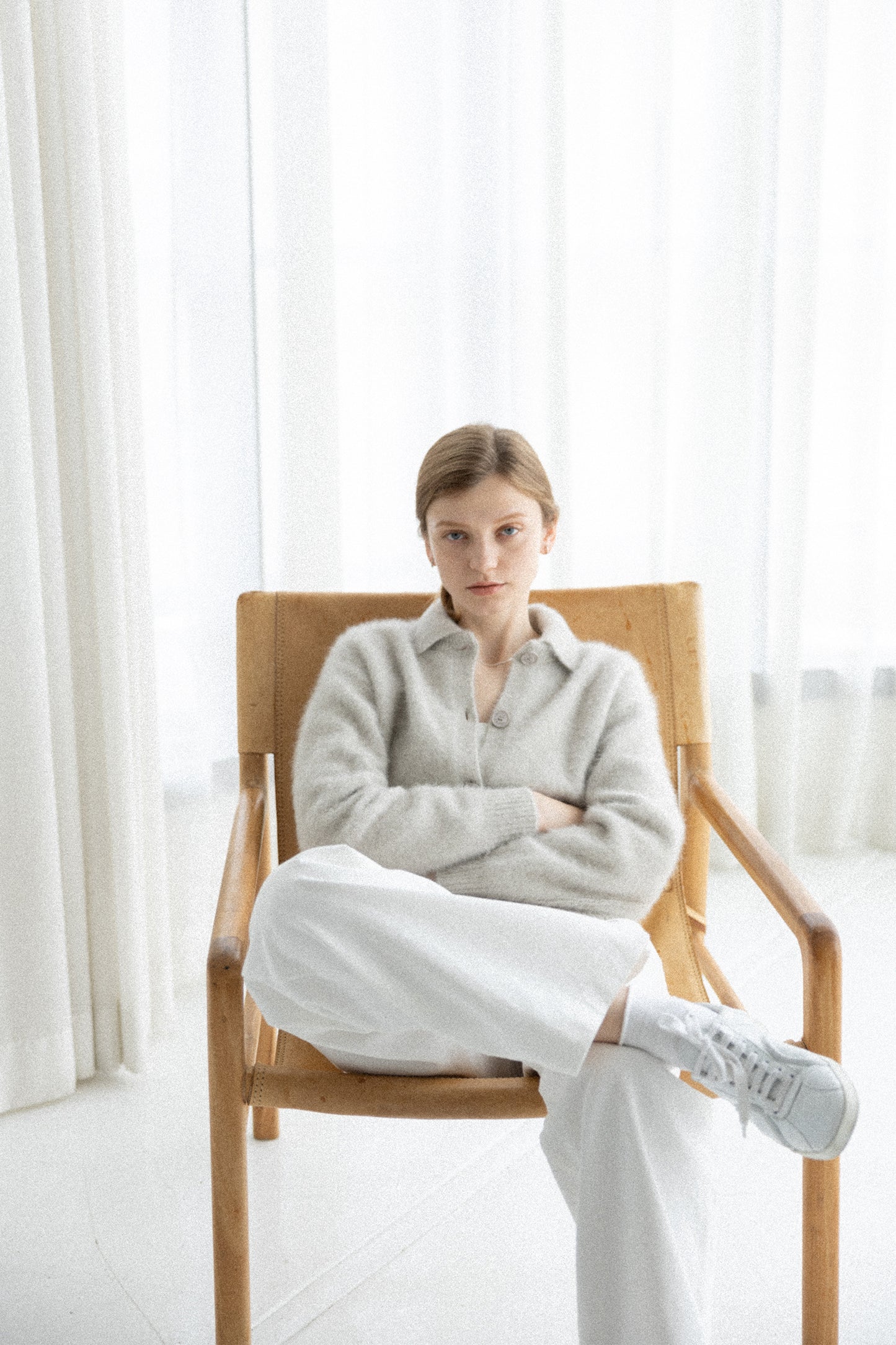 Pre-order/ 26capsule Fox cashmere jacket /CT26103