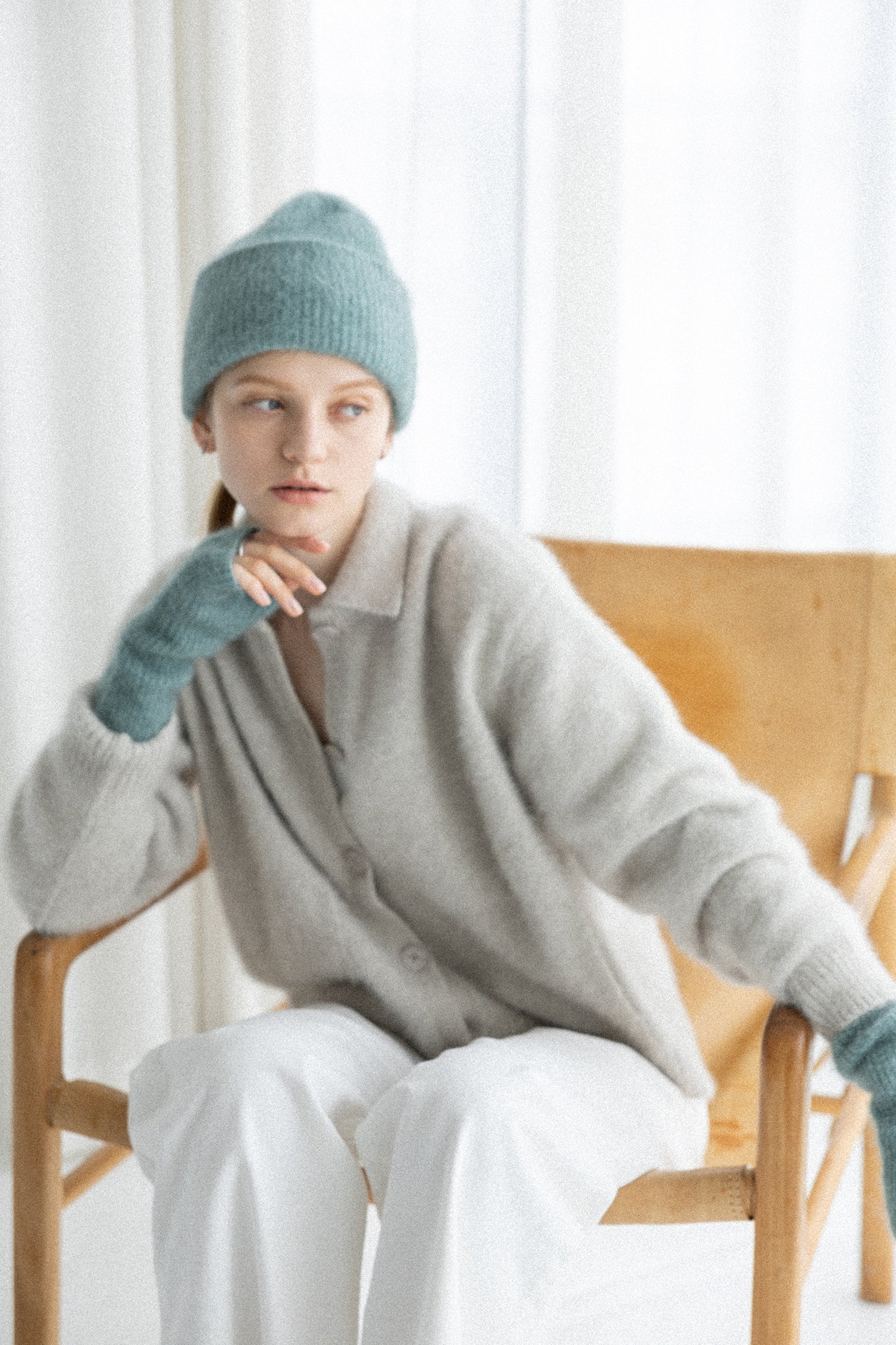 Pre-order/ 26capsule Fox cashmere jacket /CT26103